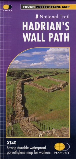 Hadrian's Wall by Harvey Map Services Ltd. (Sheet map, folded)