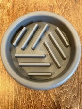 Slow Eating Dog and Cat Bowl Silicone Grey