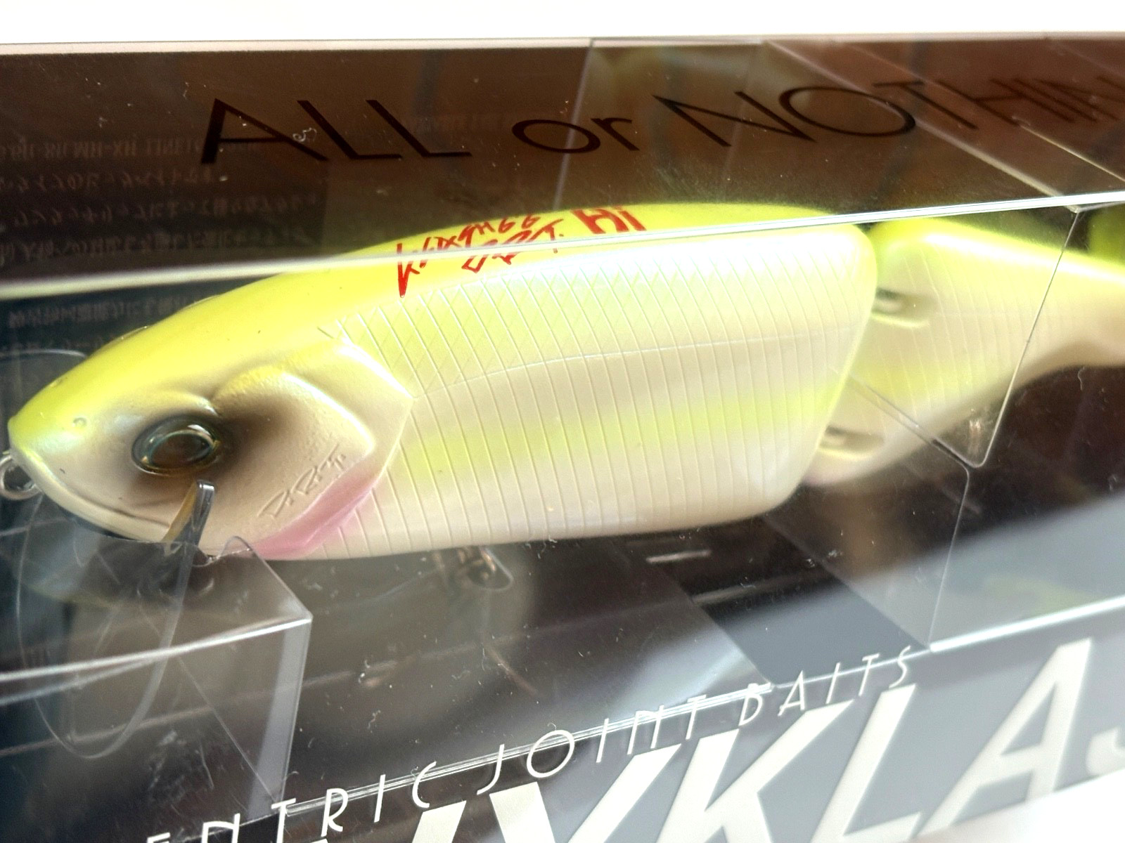 DRT TiNY KLASH Queen Color Hi Floating 2.4oz 6.6inch Big Swimbait NIP #e48 - Image 3