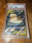 Pokémon Eevee & Snorlax GX #171 Full Art Ultra Rare Holo PSA 10 Team Up English
