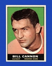 Near-Mint to Mint 1961 Billy Cannon Topps Football Card #146/Houston Oilers