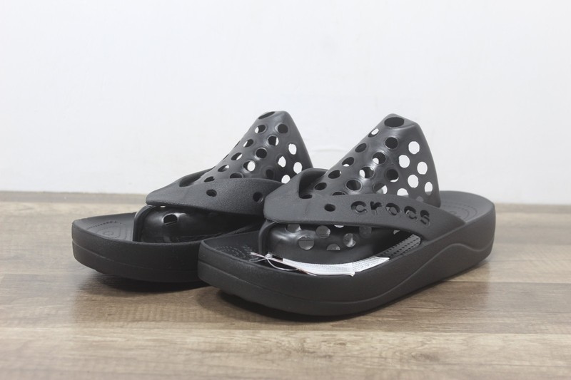 Crocs Women's Baya Platform Flip-Flop Sandal Sz 10 {FA-752]