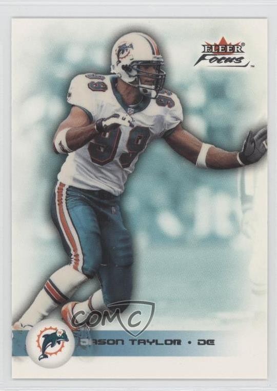 2003 Fleer Focus Jason Taylor #99 HOF 0f0