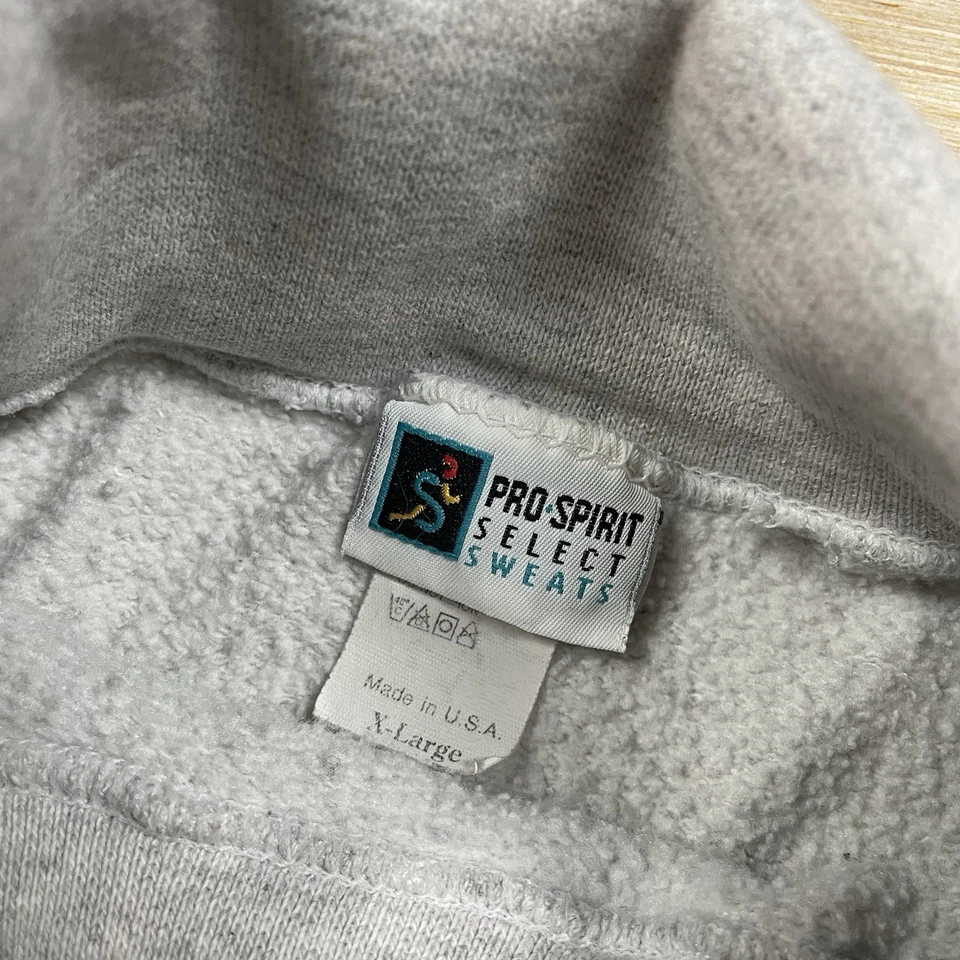 Vintage Pro Spirit Select Turtleneck Sweatshirt Made in USA 90s Essentials XL - Image 2 of 4