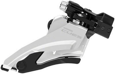 Shimano CUES FD-U4000-M Front Derailleur - 9/10-Speed Side Swing, Double, Mid