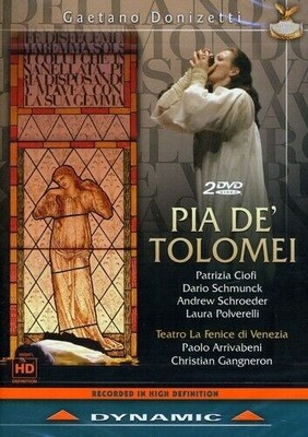 Pia De039 Tolomei Teatro La Fenice (Arrivabeni) (2007) 2 discs DVD Reg - English