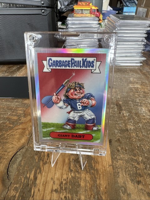 2026 Bowman Football Jaxson Dart GPK SSP CASE HIT SHORT PRINT Garbage Pail Kids