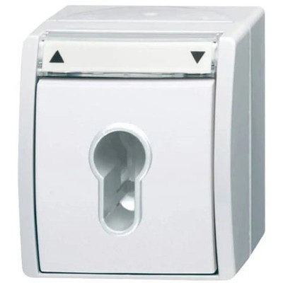 ABB Schalter Taster Schalter Steckdose IP44 Weiß Reinweiß RAL 9010