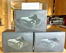 Lot of 3 Astoria VR Headsets & 1 Wireless VR Controller - New in Original Boxes