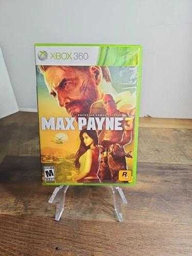 Max Payne 3 Microsoft Xbox 360, 2012 Two-Disc Video Game Complete W/ Manual