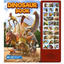 Dinosaur Toys for Kids 3-5 5-7 2-4 Year Old - Dinosaur Book with 30 Species F...