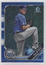 2019 Bowman Chrome Prospects Blue Shimmer Refractor 21/150 Brendan McKay 0w47