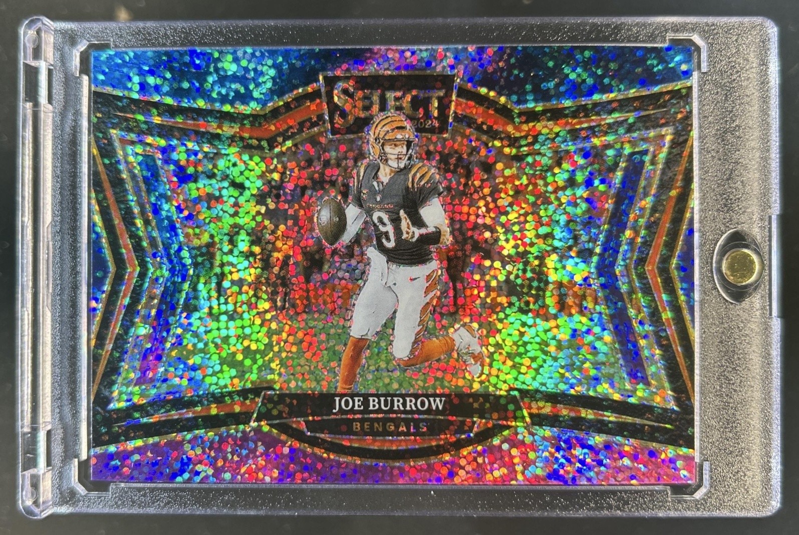 2024 Panini Select Joe Burrow Field Cosmic #463 Bengals