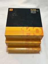 Lot of 3 Kodak 140 Carousel 35mm Slide Tray 899 5193 Original Box Black