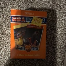 NBA Hoops 1990-91 Collect-A-Books Sealed Box Checklist Magic Johnson Robinson