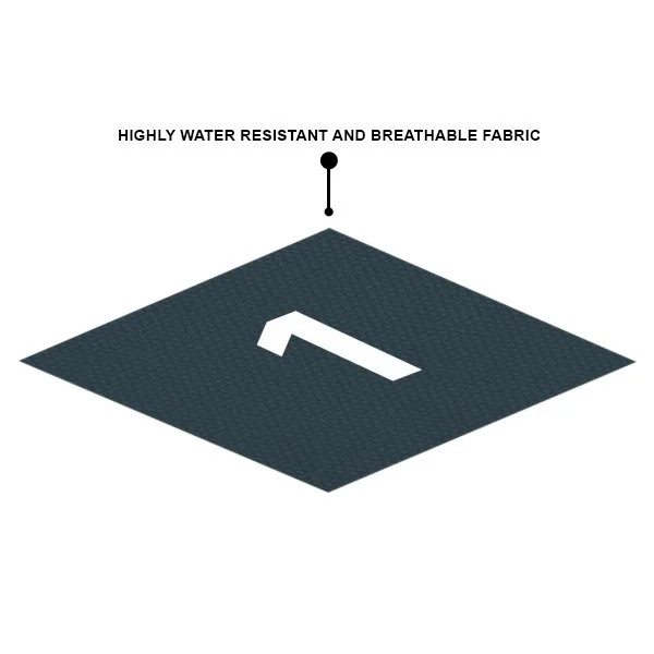 For Oldsmobile Bravada 91-94 Stormproof Blue Custom Car Cover w Black Sides