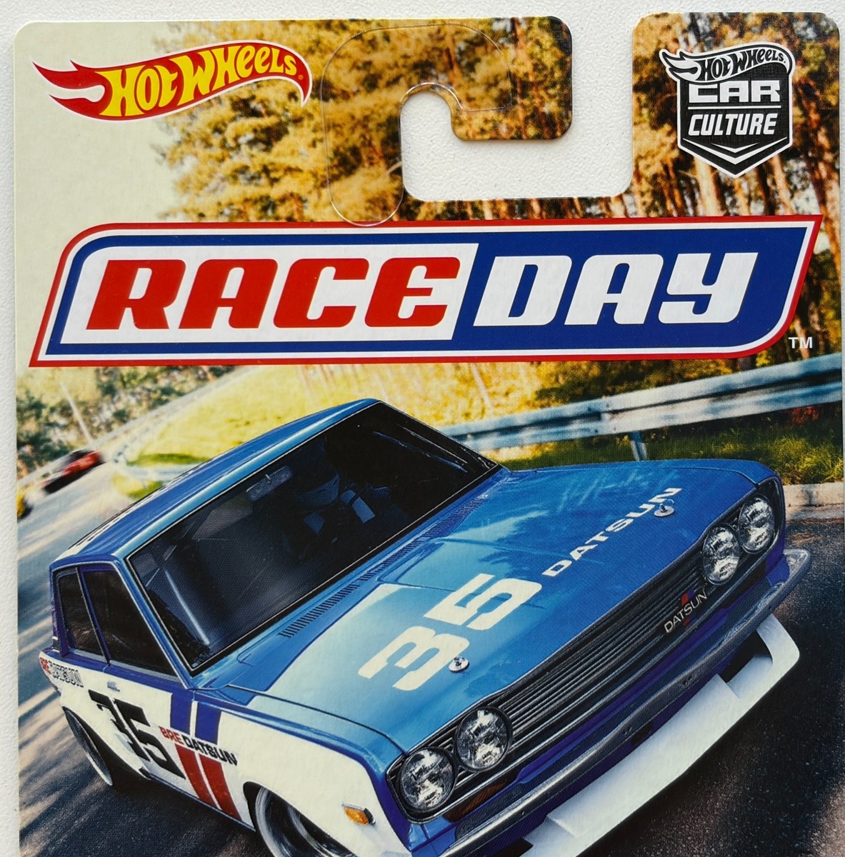 2017 Hot Wheels Car Culture Race Day , BRE Datsun 510 Bluebird