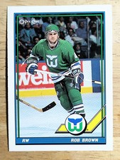 1991-92 O-Pee-Chee #83 Rob Brown