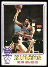 1973-74 Topps Dean Meminger #93 New York Knicks