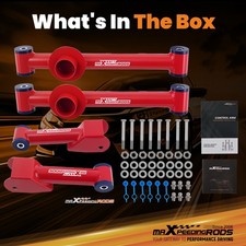 Rear Upper Lower Tubular Control Arms Lh Rh For 1979 1980-2004 Ford Mustang