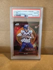 2024 Topps Cosmic Chrome Rookie Bo Nix Planetary Pursuit Mars PSA 10