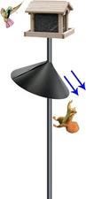 Squirrel Baffle for Bird feeders Pole, Squirrel Proof Cone for Outdoors Shepherd