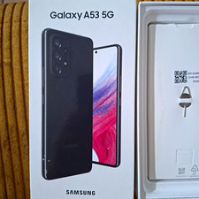 Samsung Galaxy A53 5G 128 GB Schwarz Android ohne Simlock SM-A536B/DS