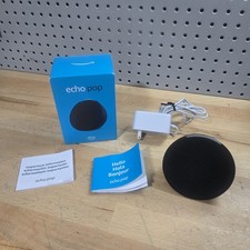 Amazon Echo Pop WiFi/Bluetooth Smart Speaker ...