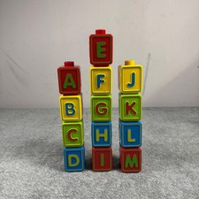 VTech Ultimate Alphabet Activity Cube Replacement Blocks - Complete Set of 13