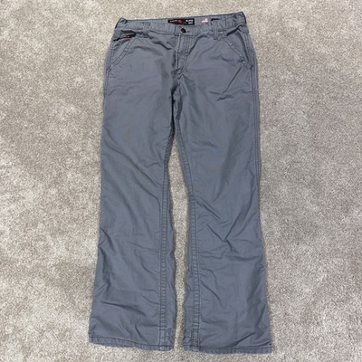 #ad Ariat Workhorse FR M4 Relaxed Boot Cut Carpenter Work Pants 36 X 34 Grey Westex $49.00