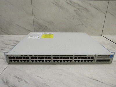 Cisco Catalyst C9200-48P-A 48-Port PoE+ Switch C9200-NM-4X Tested