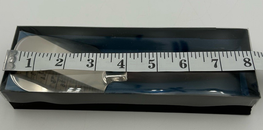 MCM Kalmar Design Server Set Stainless Rosewood Spatula Oval Rectangle Trays Box