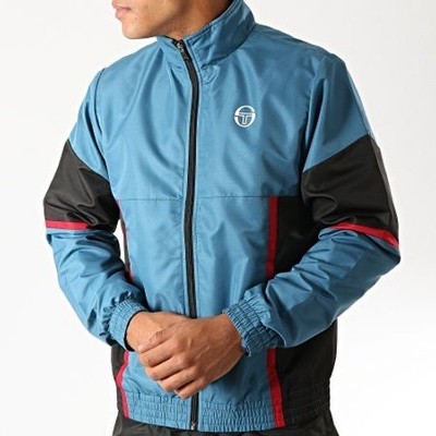 Sergio Tacchini Orion Track Jacket 2XL Retro Colorblock Streetwear NWOT
