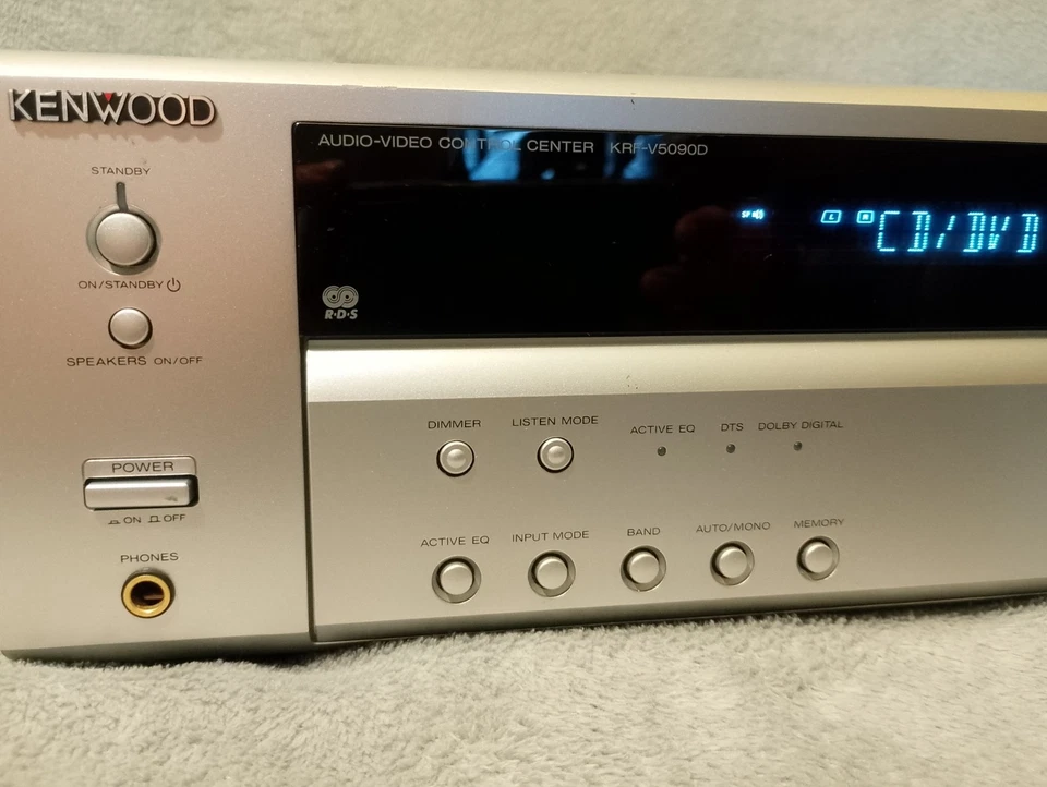 Kenwood KRF-V5090D 7.1 Dolby Surround Verstärker Amp 5 x 120 Watt Receiver - Bild 3 von 4