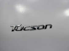 2010-2015 Hyundai Tucson Emblem Logo Badge Letters Right Rear Tailgate Chrome 2010-2015 Hyundai Tucson Emblem Logo Badge Letters Right Rear Tailgate Chrome