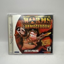 Worms Armageddon Sega Dreamcast CIB Complete w Manual Excellent