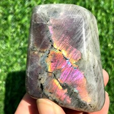 240G Natural Purple Labradorite Crystal Mineral Specimen Energy Healing Reiki