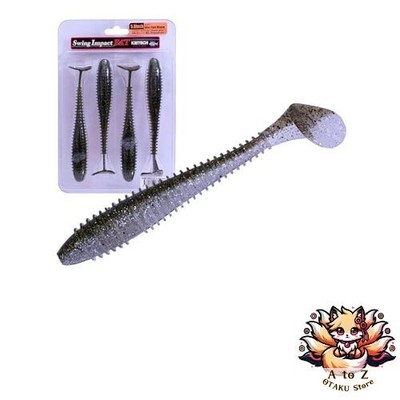 NEW Keitech Swing Impact Fat 5.8 inch #416 Silver Flash Minnow