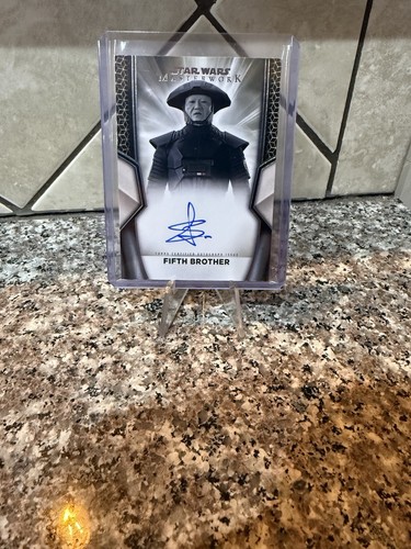 Star Wars 2026 Masterwork Fifth Brother Auto Sung Kang