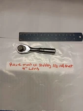 MATCO TOOLS  STUBBY RATCHET 4"LONG FINE TOOTH MINI RATCHET BFR472T