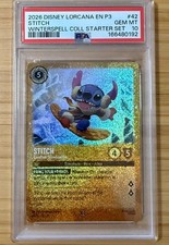 2026 DISNEY LORCANA EN P3-PROMO 42 STITCH CAREFREE SNOWBOARDER PSA 10
