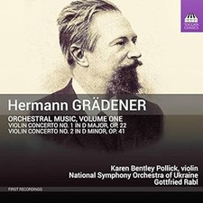 Hermann Gr?dener: Orchestral Music, Volume One, , Used; Very Good CD