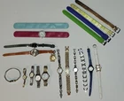 Vintage Women's Watches Lot Of 15 READ DESCRIPTIONS Elgin Sharp Armitron Timex