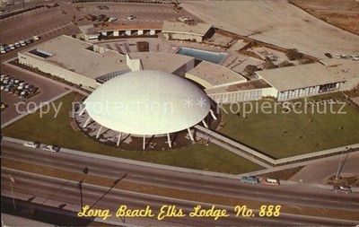 Long Beach California Fliegeraufnahme Elks Lodge