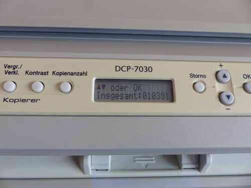 Brother DCP-7030 Drucker s/w Laserdrucker Multifunktionsdrucker 10391 S. #3 M - Bild 3 von 4
