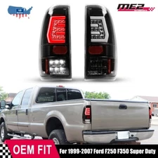 Tail Lights For 1997-2003 Ford F150 99-07 F250 F350 LED Brake Lamps Left+Right