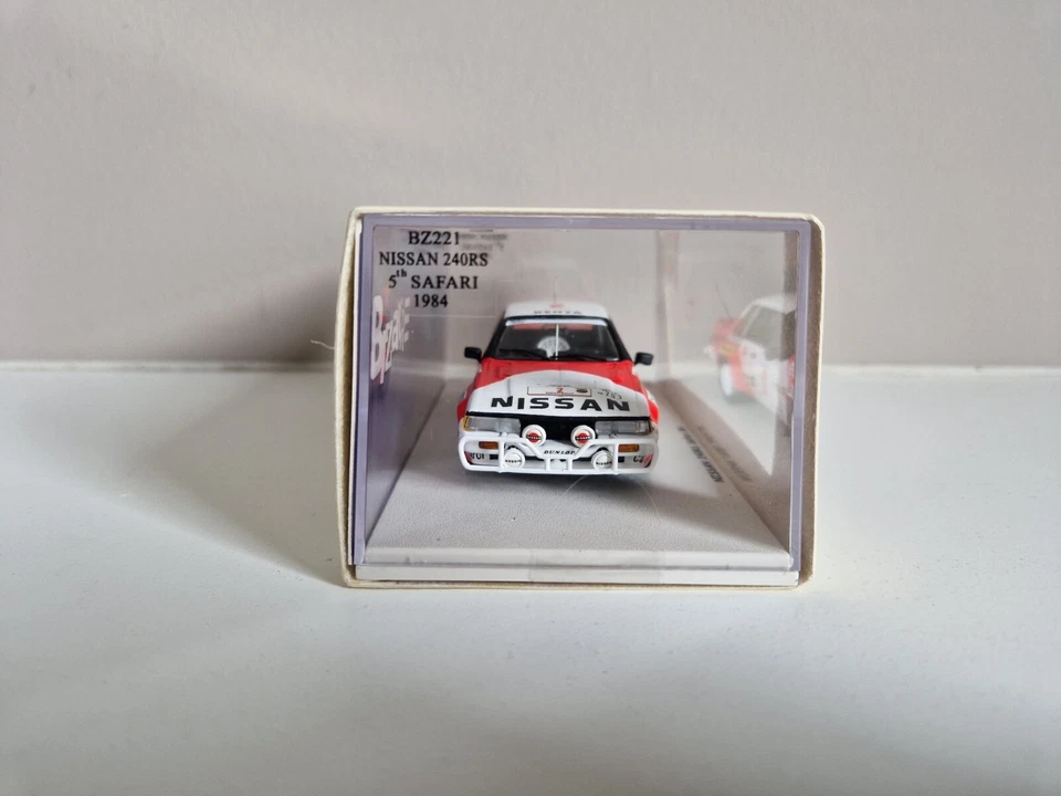 Bizzarro 1/43 Marlboro Nissan 240RS Mehta/Combes - Safari Rally 1984 - BZ221 - Immagine 2 di 4