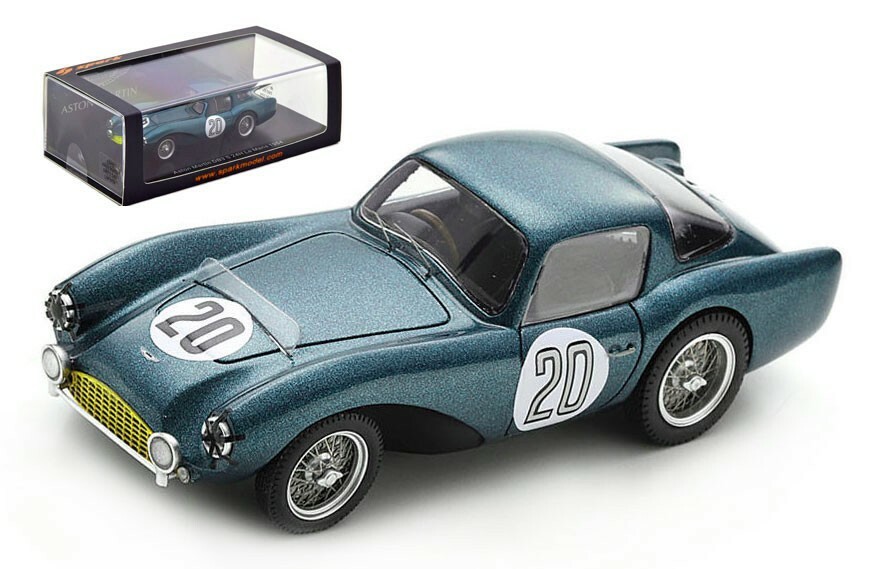 Spark S2435 Aston Martin DB3 S #20 Le Mans 1954 - Bira/Collins 1/43 Scale