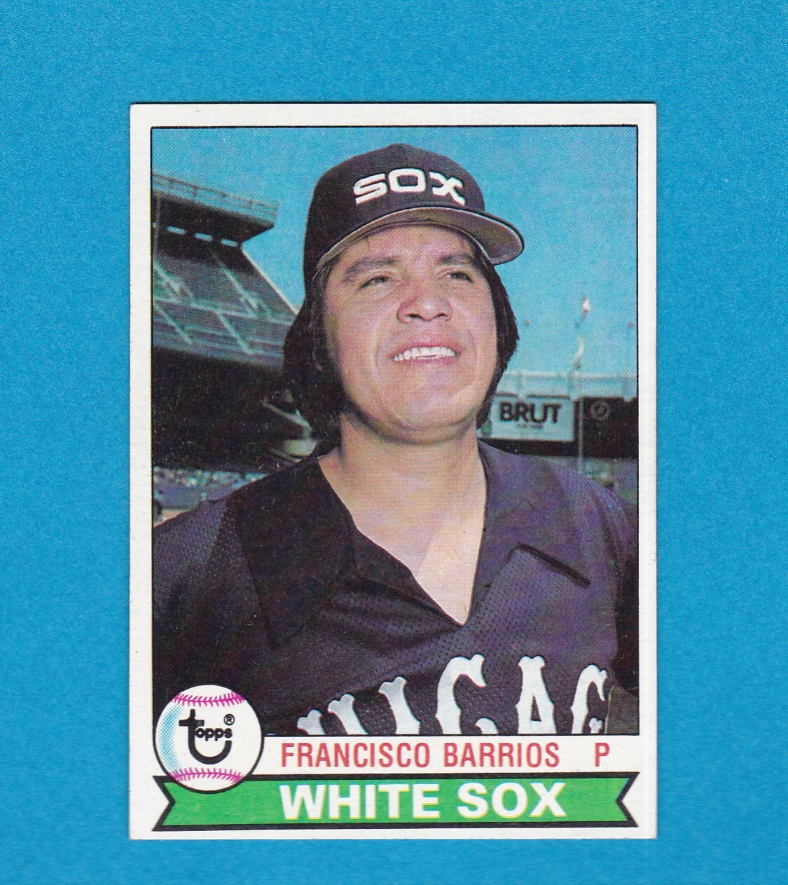 1979 TOPPS BASEBALL SET BREAK 386 FRANCISCO BARRIOS WHITE SOX NM+