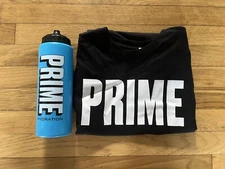*OFFICIAL* PRIME Hydration T-Shirt & 32oz Water Bottle | FREE U.S SHIPPING